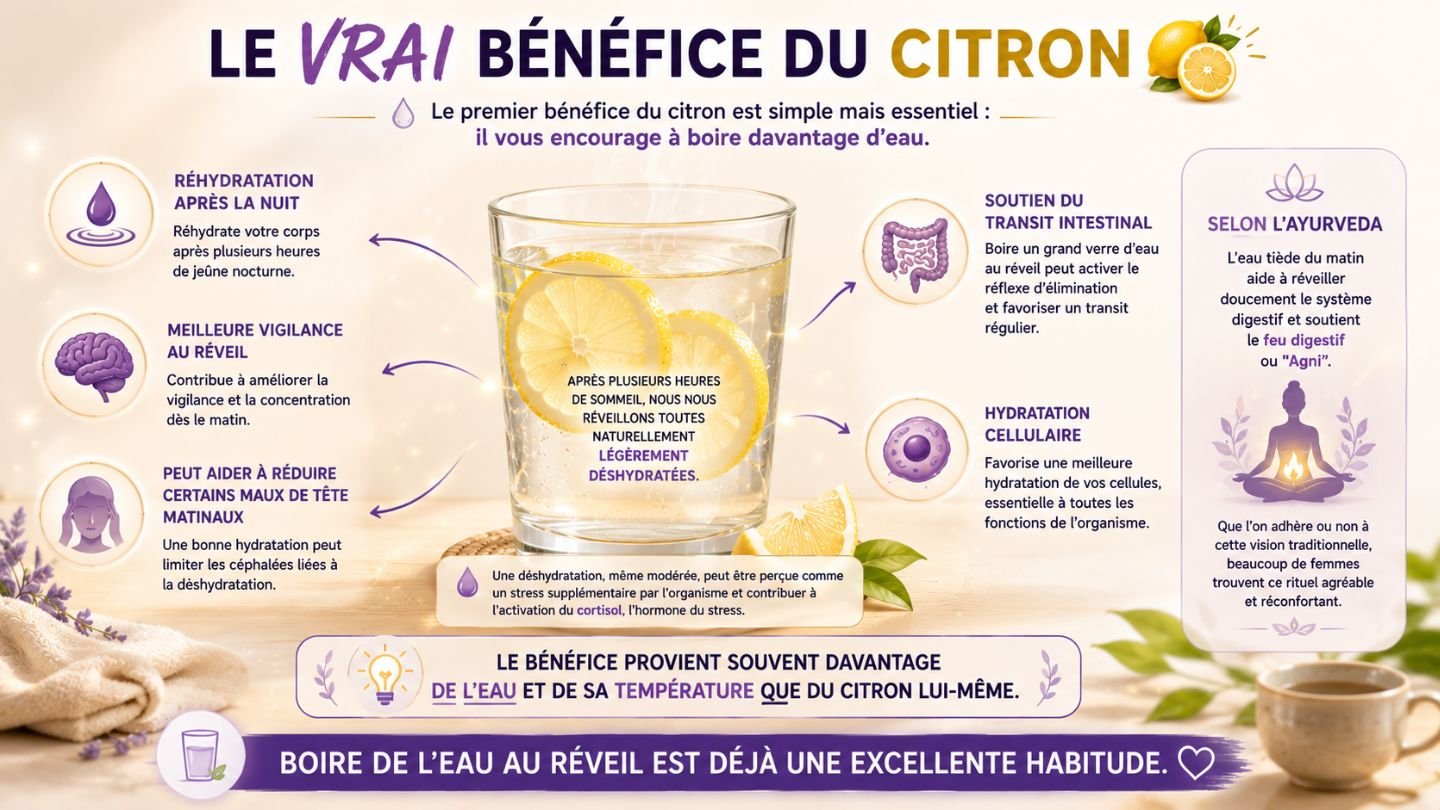 bienfaits bénéfices citron sur la santé