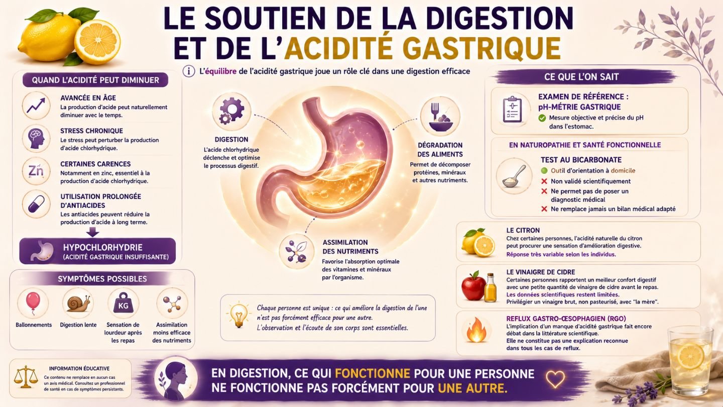 citron soutien digestion acidité gastrique