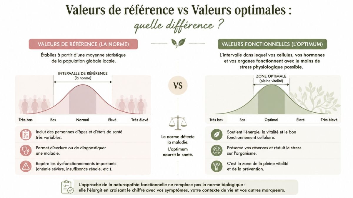 valeurs analyses biologies norme fonctionnelle