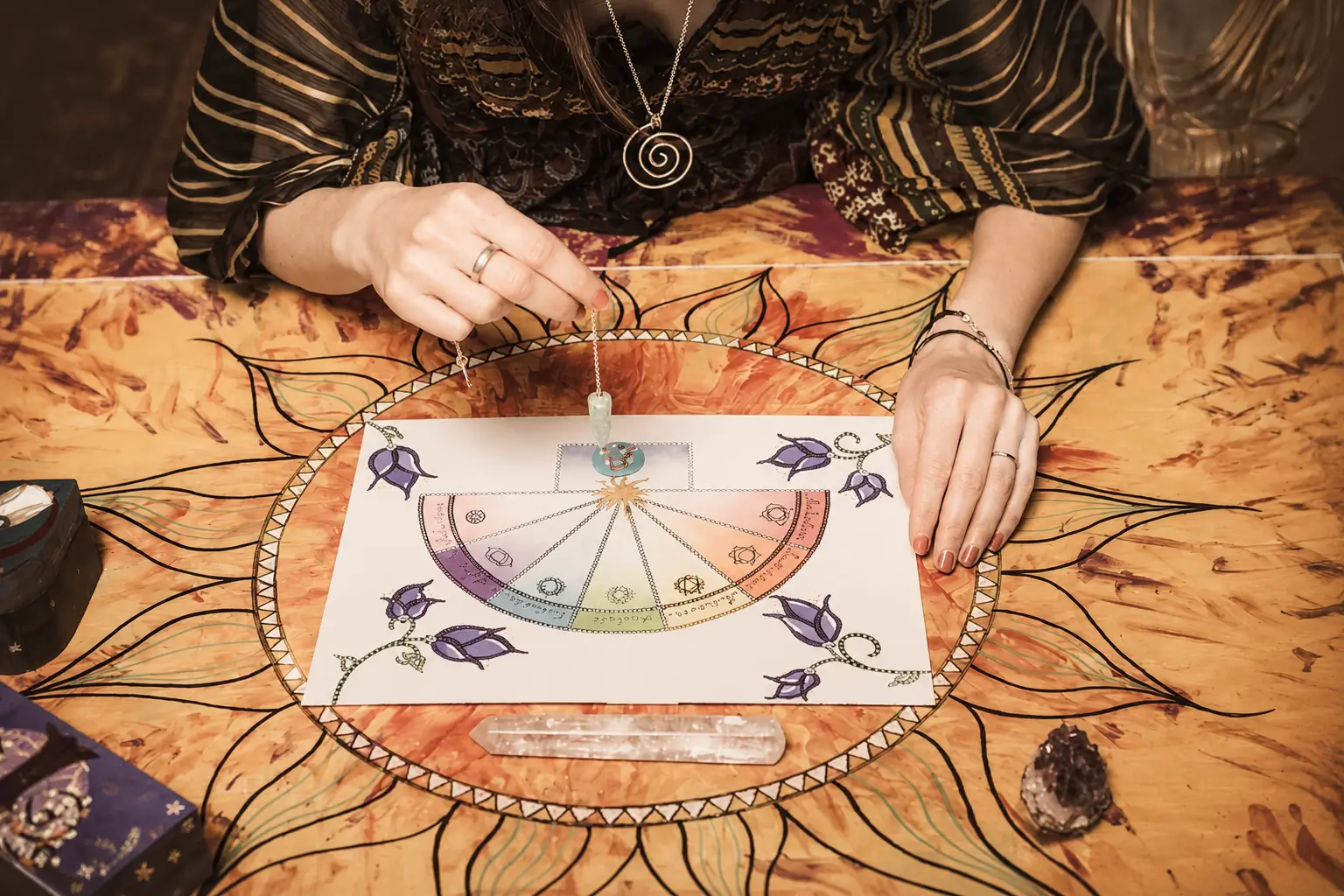 formation radiethésie pendule oracle tarot