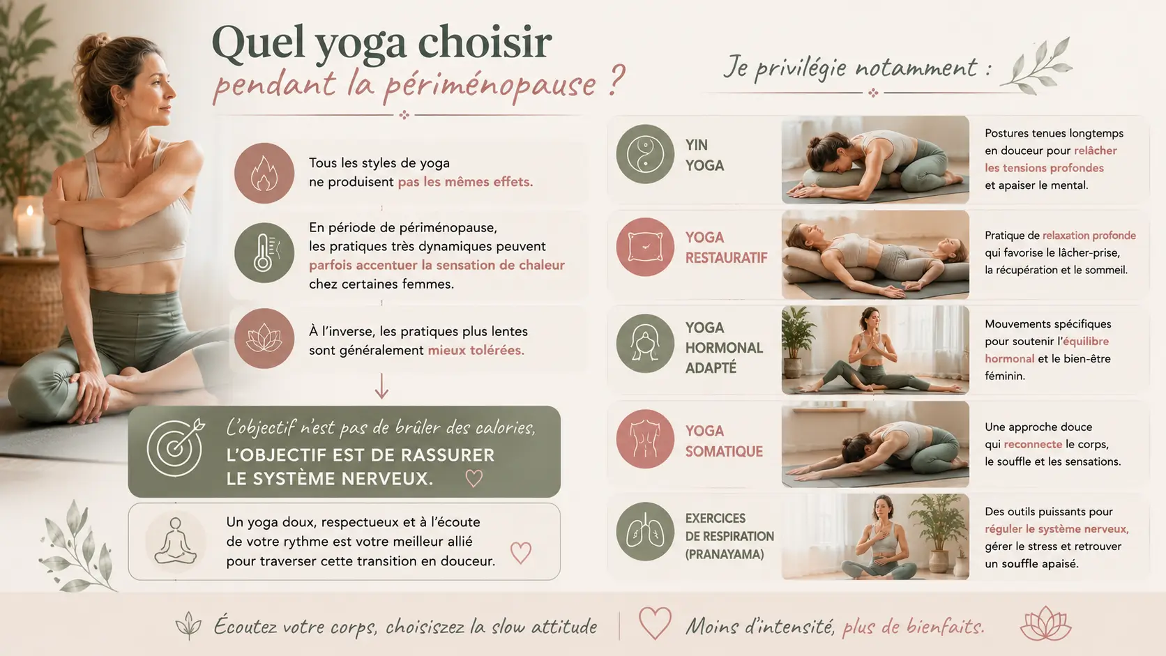 quel yoga perimenopause quel yoga choisir périménopause